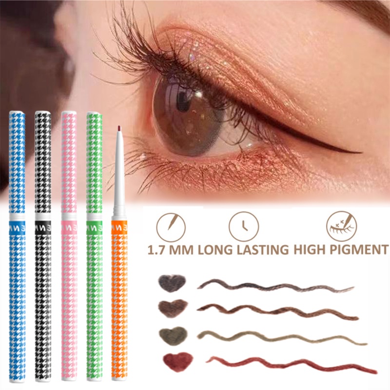 1 Bút Kẻ Mắt Dạng Gel Chống Nước Chống Mồ Hôi Bền Màu Dài Lâu