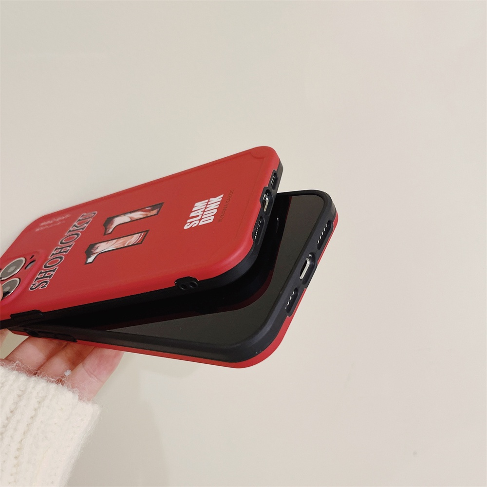Ốp điện thoại mềm họa tiết hoạt hình Slam Dunk cho iPhone7/8/se2 7plus/8plus iPhonex/xs iPhonexsmax 11 iPhone11pro iPhone11promax 12 iPhone12promax 13promax