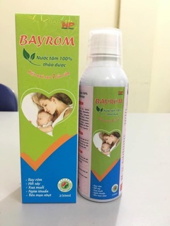 Nước tắm thảo dược BAYROM cho bé