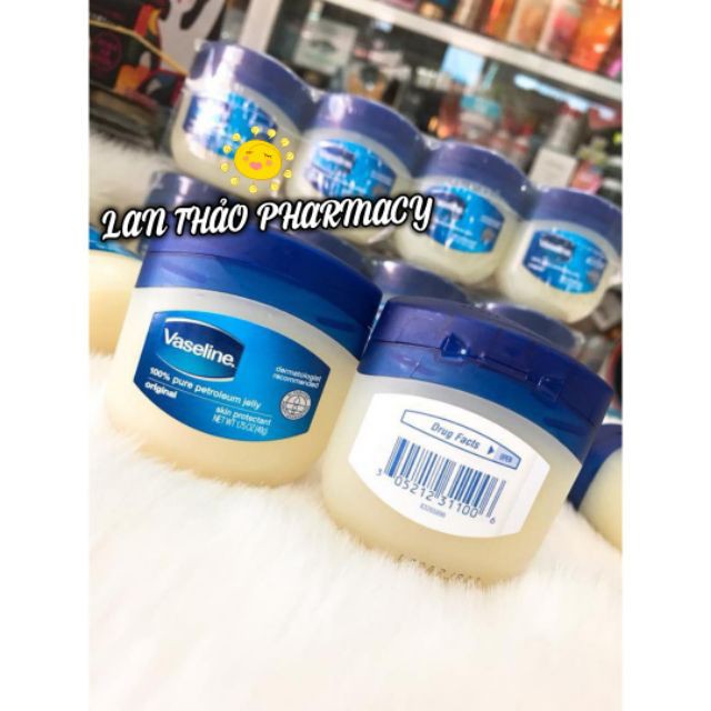 [CHÍNH HÃNG] Sáp dưỡng ẩm Vaseline Original của Mỹ giúp da mềm mại chống khô da