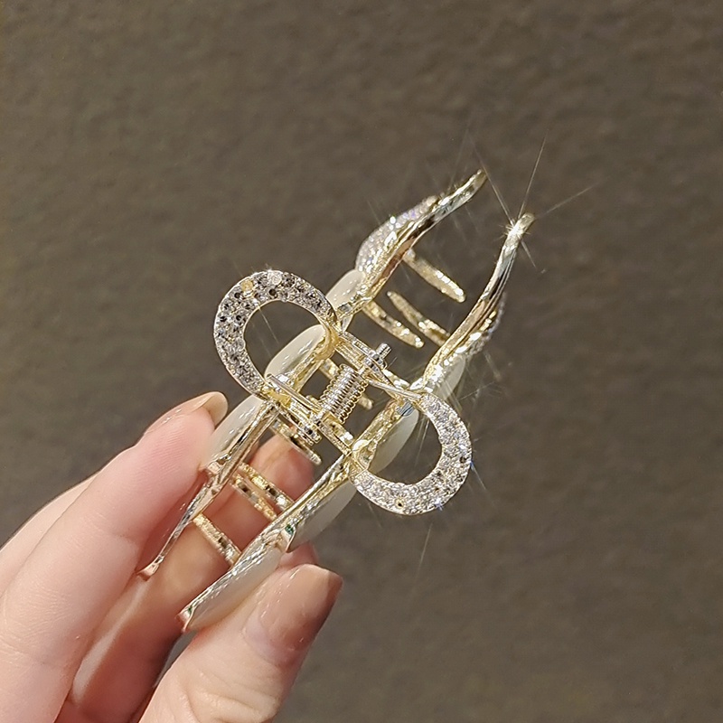 Kẹp Tóc Hình Đuôi Cá Đính Đá Thời Trang Cho Nữ