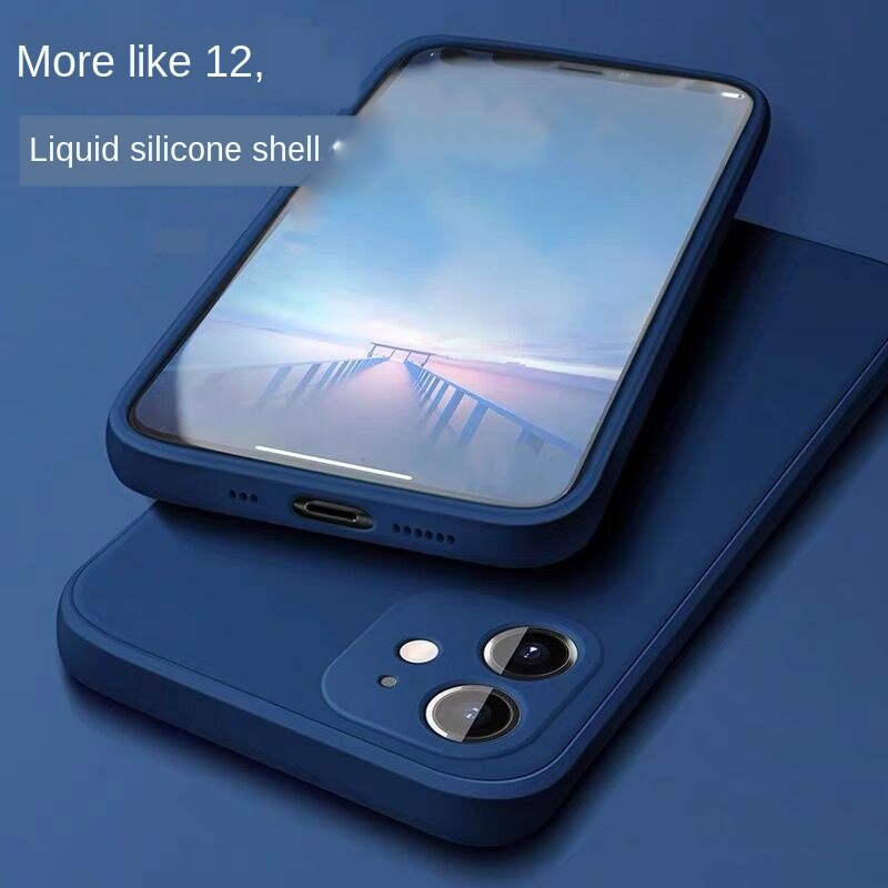 Ốp Điện Thoại Silicone Cho IPhone 11 12 Pro Max 7Plus 8Plus Xr X xs Max 2vgg