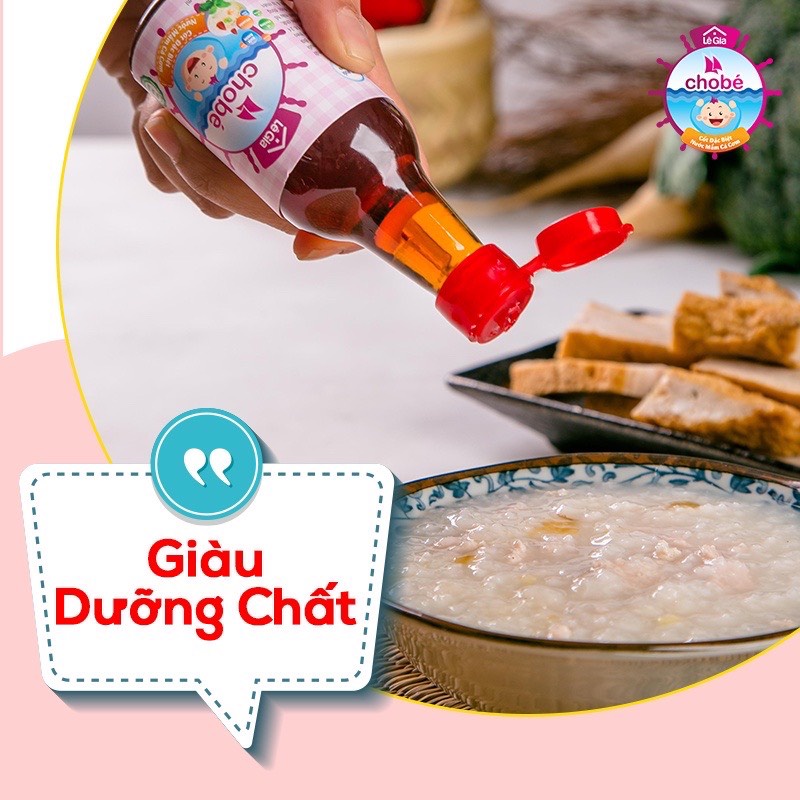Nước Mắm Lê Gia, Nước Mắm Hữu Cơ Cho Bé Ăn Dặm Từ 6 Tháng Tuổi, Chai 60ml