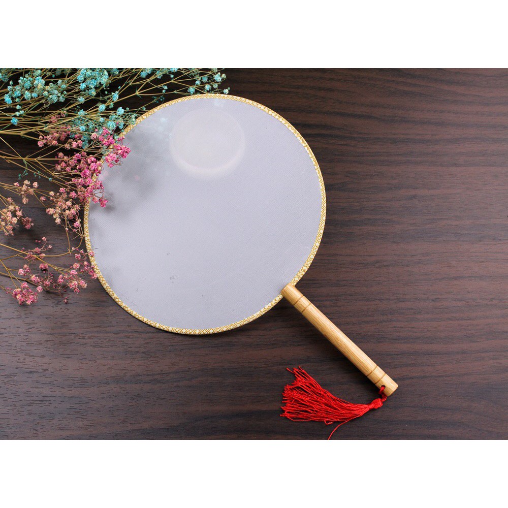 Quạt Tròn Phá vân phiến tam sinh tam thế thập lý đào hoa cầm tay cổ trang phong cách Trung Quốc