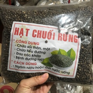 Hạt chuối rừng 1kg