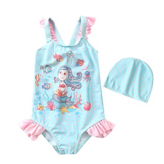 Đồ bơi nàng tiên cá cho bé gái Ariel không thấm nước 2-8 tuổi - Misolkids by huong274
