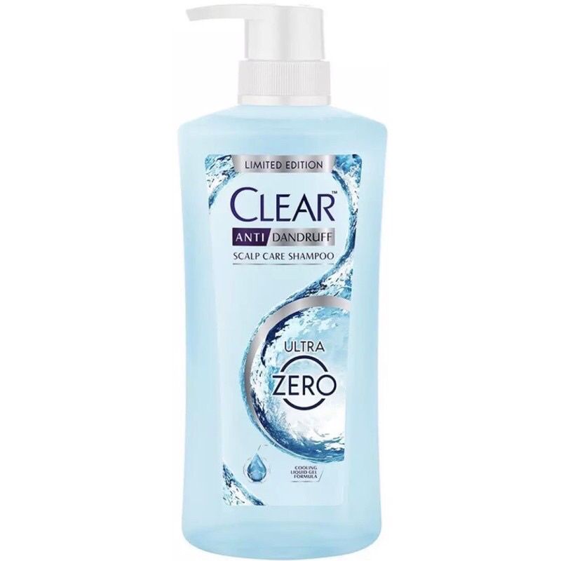 Dầu gội Clear Men Clear Bạc Hà Thái Lan mẫu mới 450ml 480ml