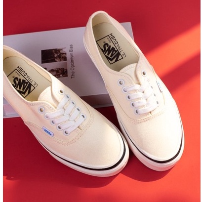 Giày Sneaker Nam, Giày Vans [REAL] Authentic màu Cream cho nam nữ