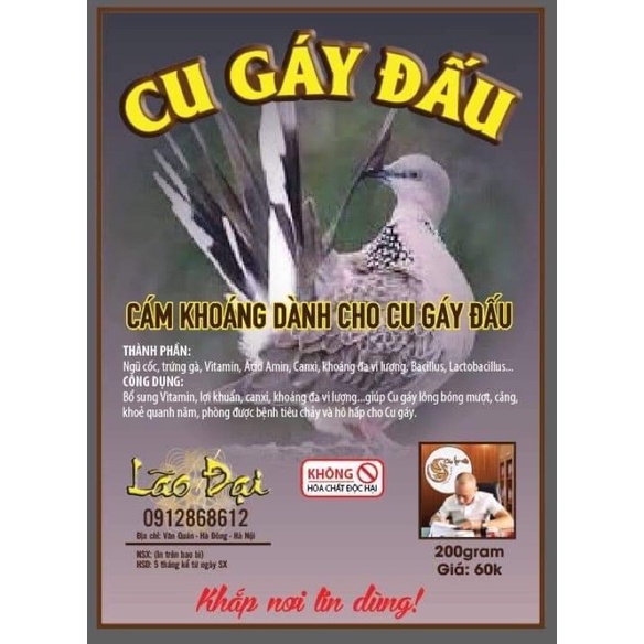 CÁM CU GÁY ĐẤU - LÃO ĐẠI