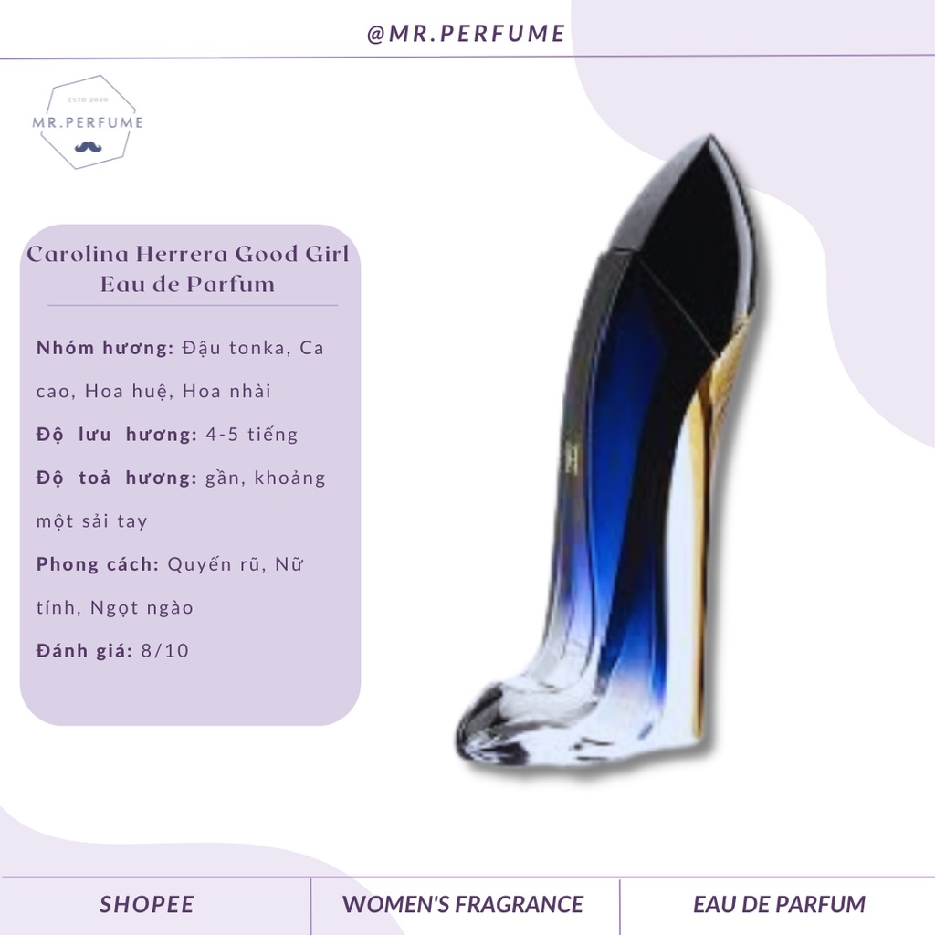 Nước hoa Carolina Herrera Good Girl EDP