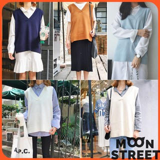 [ẢNH THẬT] Áo gile len nữ áo len 3 lỗ Hàn Quốc - Áo ulzzang