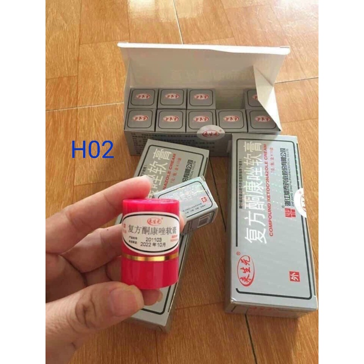 Kem bôi ngoài da nấm đỏ hỗ trợ bôi nấm ngứa, tổ đỉa, ghẻ nước, lang ben