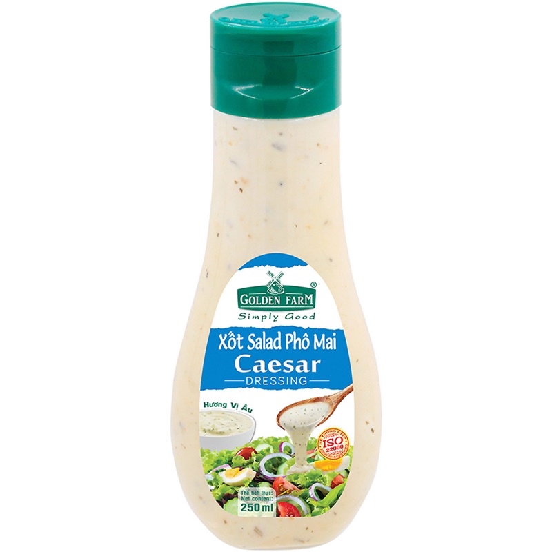 Xốt sald đủ vị Golden Farm 250ml(BC)