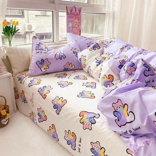 [FREESHIP❤️] - BỘ GA GIƯỜNG VÀ VỎ GỐI COTTON KOREA ADUC79 BEDDING ĐỦ KÍCH THƯỚC TRẢI NỆM 1m4, 1m6, 1m8