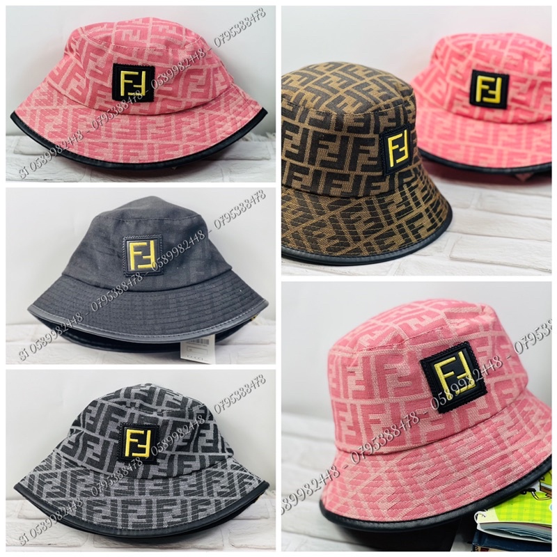 Nón Bucket Vành Bo Phối Viền FF Cá Tính From Unisex Trẻ Trung Thời Trang Nam Nữ