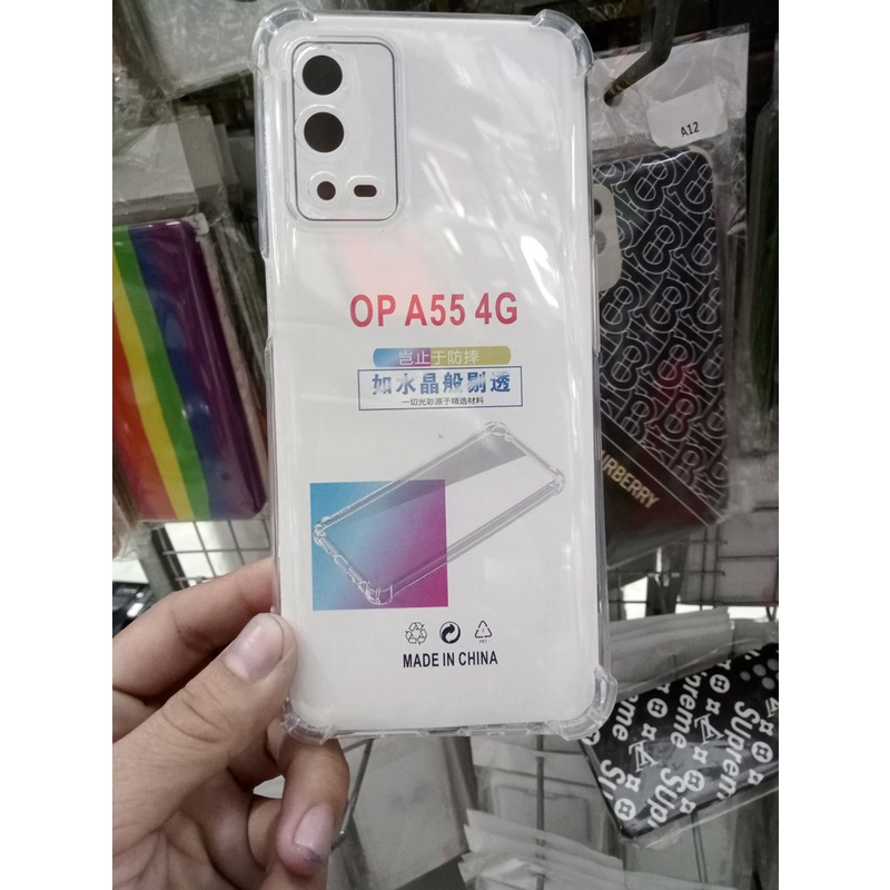 Ốp lưng điện thoại OPPO A55 (4G) trong suốt chống sốc 4 góc