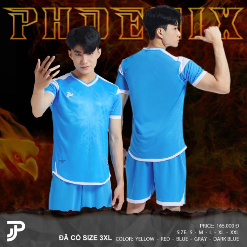 BỘ ĐỒ ĐÁ BANH JUSTPLAY  PHOENIX PHƯỢNG HOÀNG LỬA TUNG CÁNH