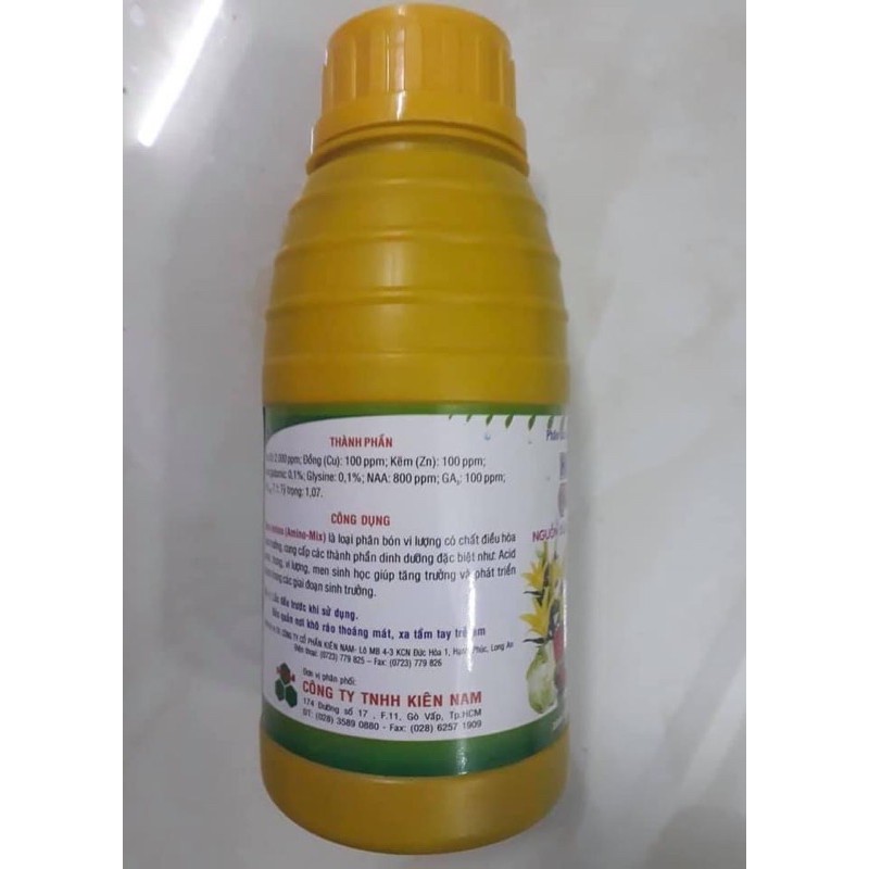 phân bón lá vi lượng dạng sữa, chai 500ml,mua sỉ liên hệ 0967 863 963,thank