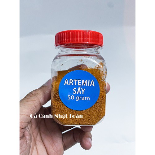 ARTEMIA SẤY KHÔ CHO CÁ CẢNH INVE 50G