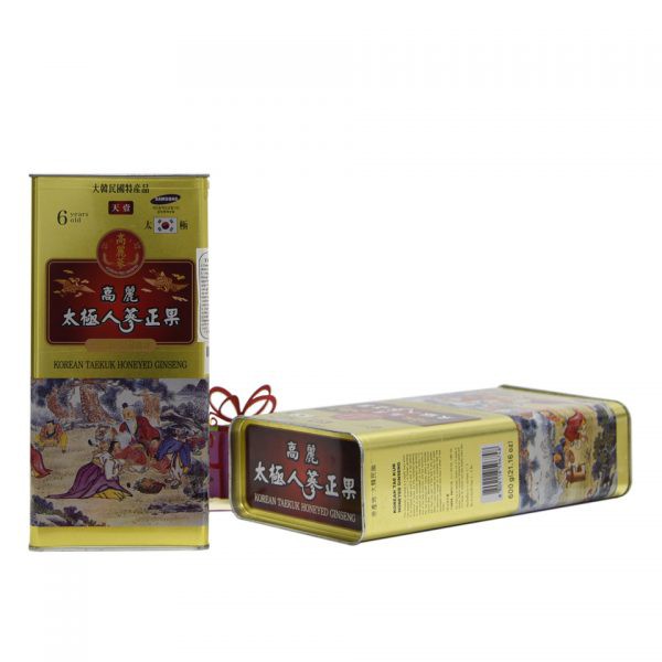 Sâm Thái Cực Tẩm Mật Ong Daedong Hàn Quốc Hộp 300g 7 Củ