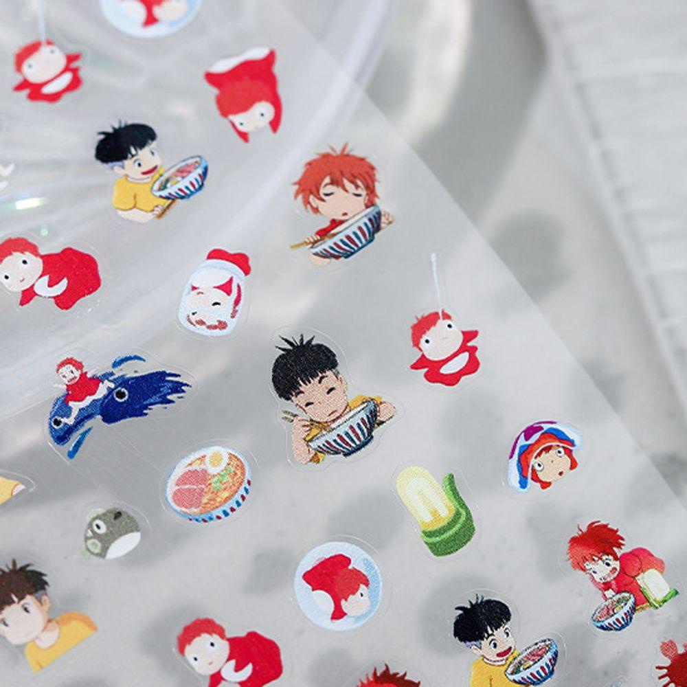 OCEANMAP Miếng Dán Trang Trí Móng Tay Tự Dính Họa Tiết Thỏ Melody Hoạt Hình Kiểu Nhật Bản