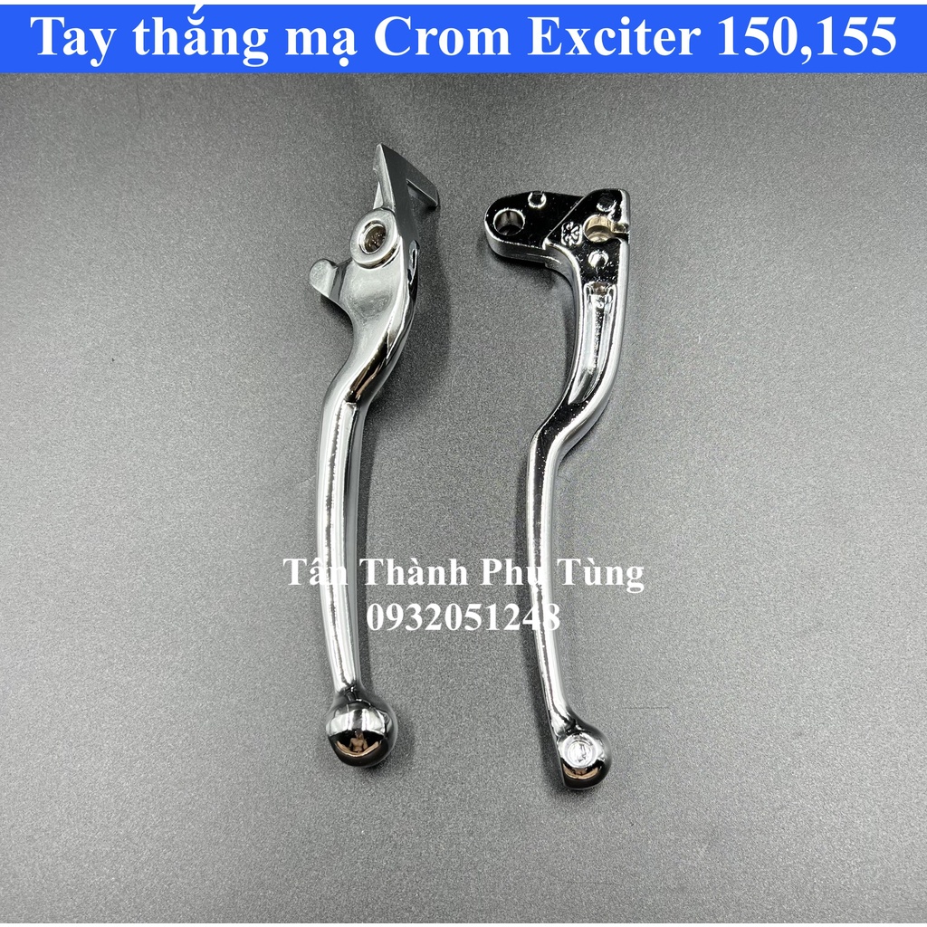 Tay thắng mạ Crom Malaysia  Exciter135, Exciter 150,155 - 1 cặp