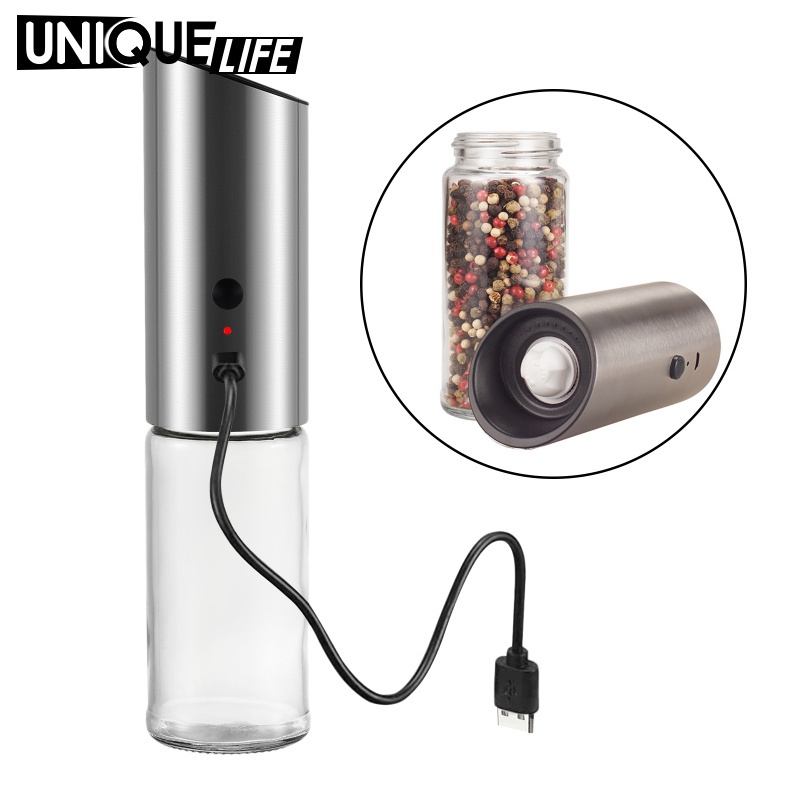 Máy Xay Tiêu Bằng Thép Không Gỉ Sử Dụng Điện Qua USB Yoyoyo01