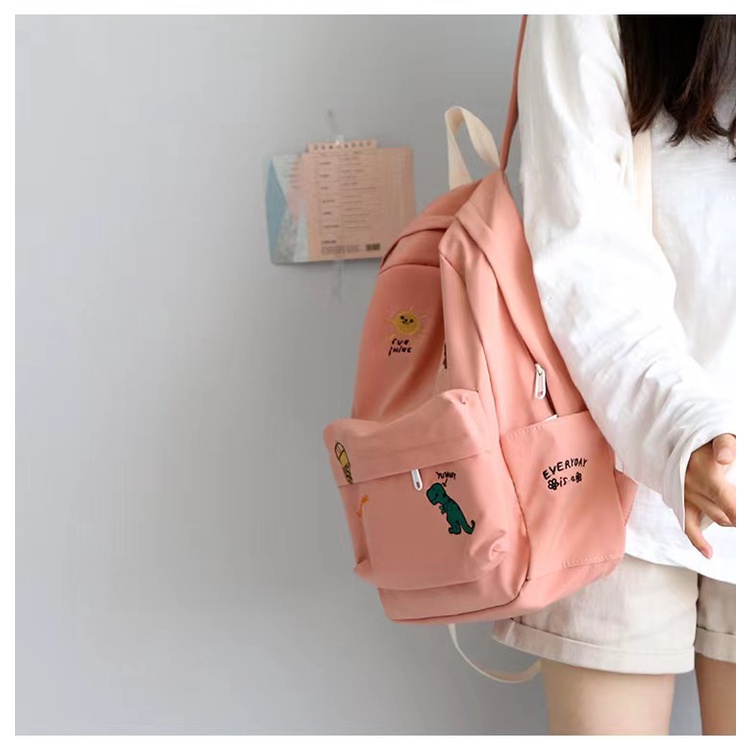 Ba Lô Đi Học/Du Lịch Họa Tiết Hoạt Hình Thời Trang Nhật Hàn Dành Cho Nam Và Nữ