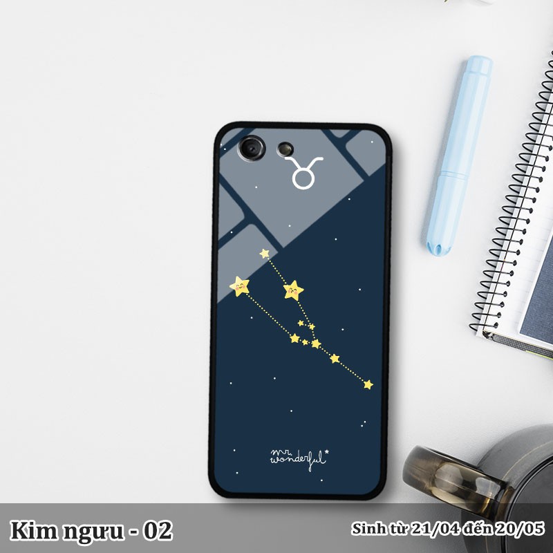 Ốp lưng kính 3D OPPO A59/ F1s cung hoàng đạo | BigBuy360 - bigbuy360.vn