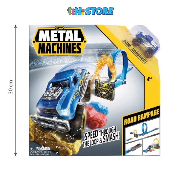 tiNiStore-Bộ đồ chơi đường đua tử thần Zuru Metal Machines 6701