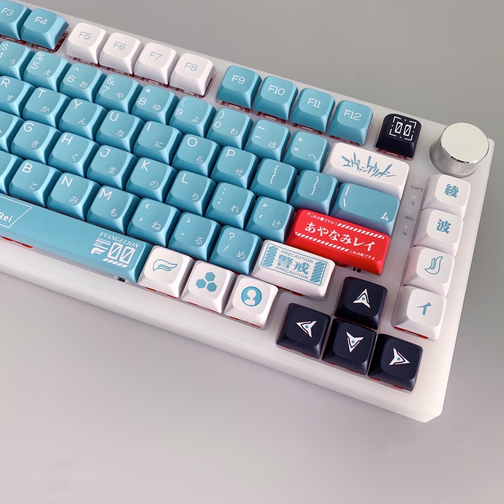 EVA00 PROTOTYPE Keycaps XDA Cấu hình EVA Ayanami Rei Anime PBT Dye Phụ Bàn phím cơ học Keycaps