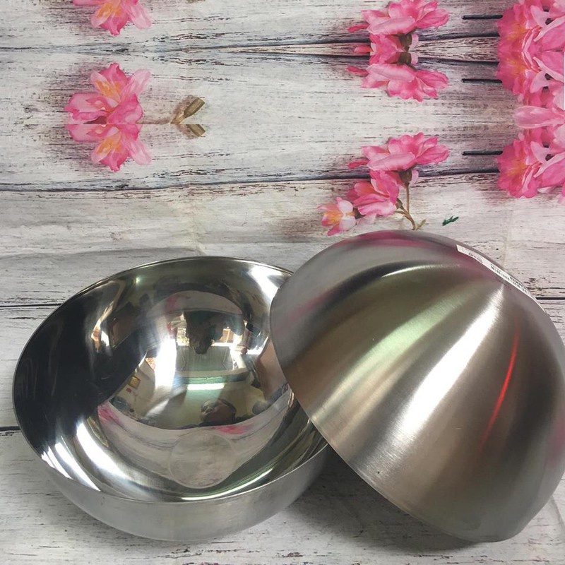 Combo tô trộn salad Inox Ikea chính hãng siêu bền đẹp