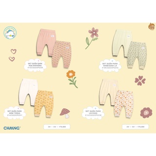 [ CHAANG PARK ] Set 2 quần cho bé sơ sinh AW22
