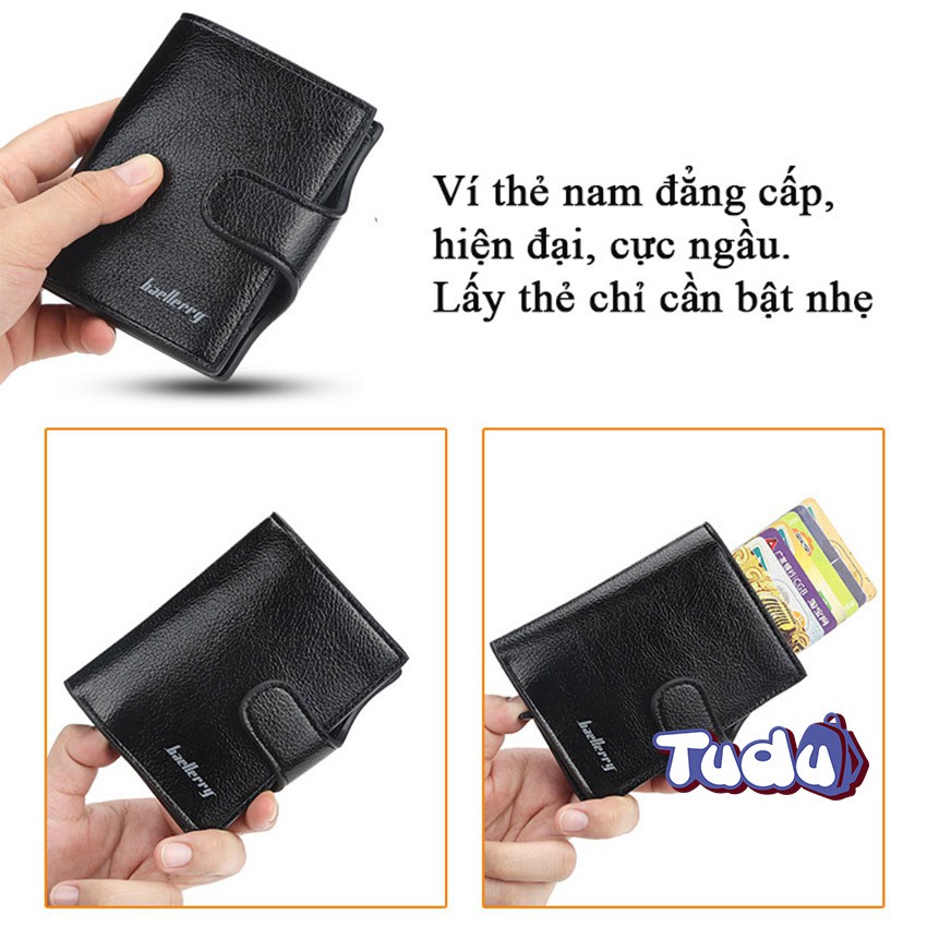 Ví Thẻ Nam Nữ, Ví Da Thông Minh, Bảo Mật Chống RFID, Ngăn Chặn Truy Cập Trái Phép CN436