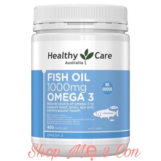 Viên dầu cá Fish Oil Omega 3 Healthy Care Úc
