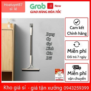 Dụng cụ lau kính cán dài tiện dụng