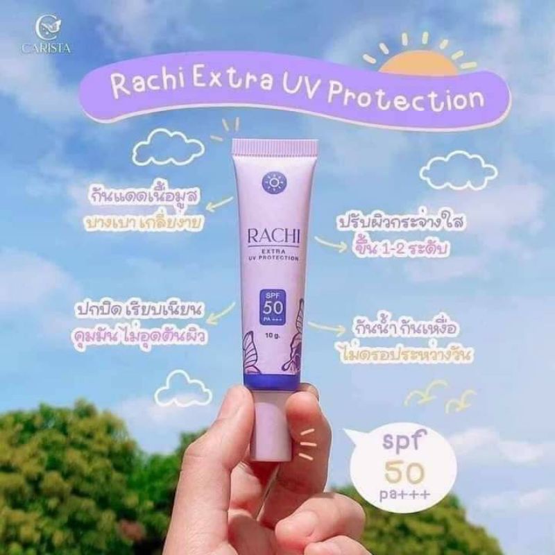 🌞Kem chống nắng nền Rachi💜 Spf50pa +++ 2in1