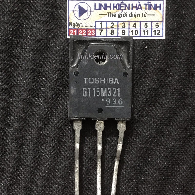 Túi 2 con IGBT GT15M321 15M321 15N321 kênh N 15A 900V  tháo máy