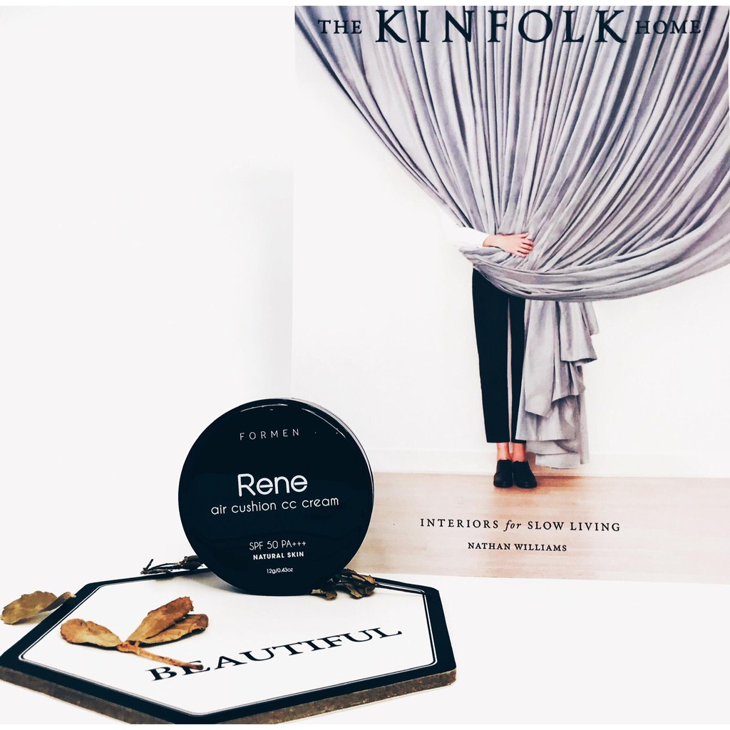 Phấn Nước Che Khuyết Điểm Siêu Mịn Và Chống Nắng Rene Air Cushion CC Cream SPF 50PA+++ For Men | BigBuy360 - bigbuy360.vn