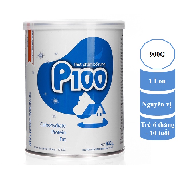 Sữa P100-cho trẻ biếng ăn, suy dinh dưỡng, thấp còi từ 1-10 tuổi