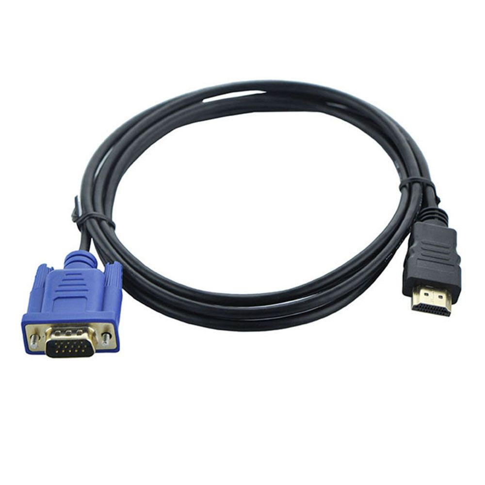 Dây cáp chuyển đổi HDMI sang VGA dài tùy chọn 1-5m chuyên nghiệp chất lượng cao