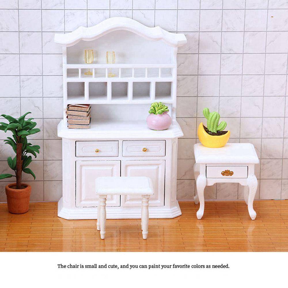 Bàn Gỗ Chất Lượng Cao Tỉ Lệ 1 / 12 Trang Trí Nhà Búp Bê