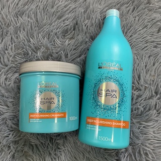 Dầu gội hấp suôn mượt Hair Spa Deep Nourishing L'oréal 1500ml/1000ml