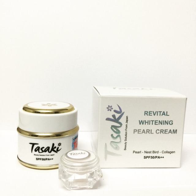 Kem Dưỡng Trắng Da Tasaki Ngọc Trai-Tổ Yến- Collagen