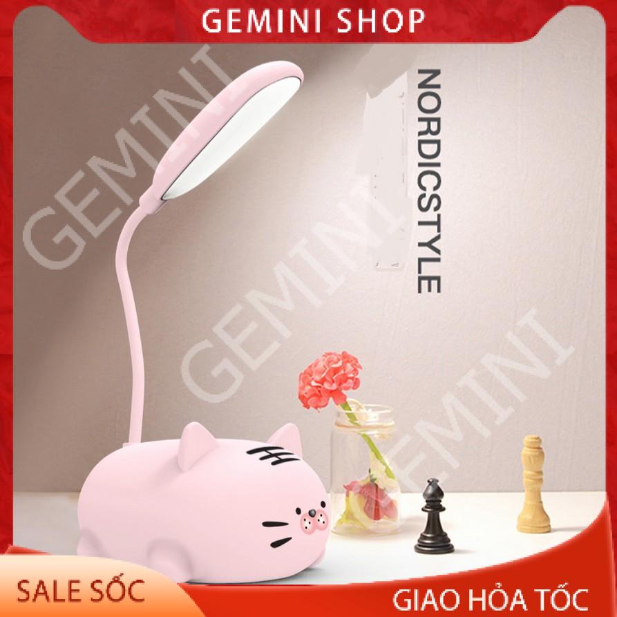 Đèn ngủ kiêm đèn học pin sạc đa năng dễ thương YW909 GEMINI SHOP