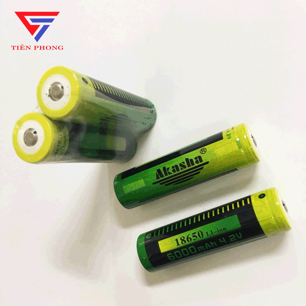 1 Viên Pin Akasha 18650 6000mAh Hàng Chính Hãng