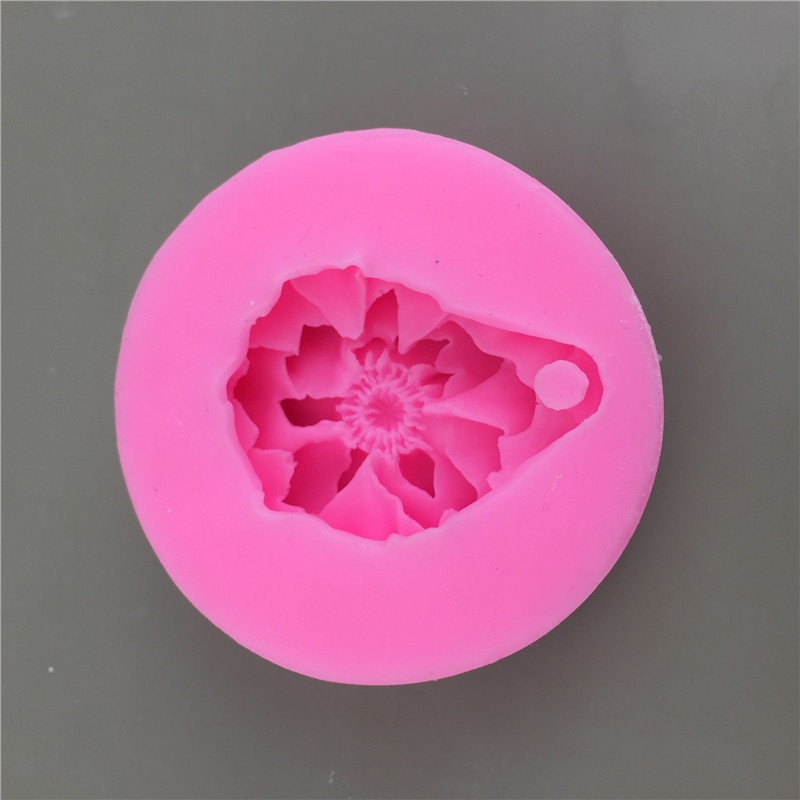 Khuôn Làm Bánh Chất Liệu Silicone Tự Làm Hình Hoa Mẫu Đơn