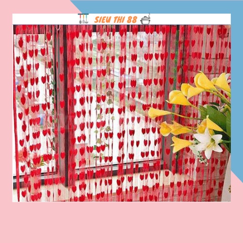Rèm cửa gia đình siêu cute 1178