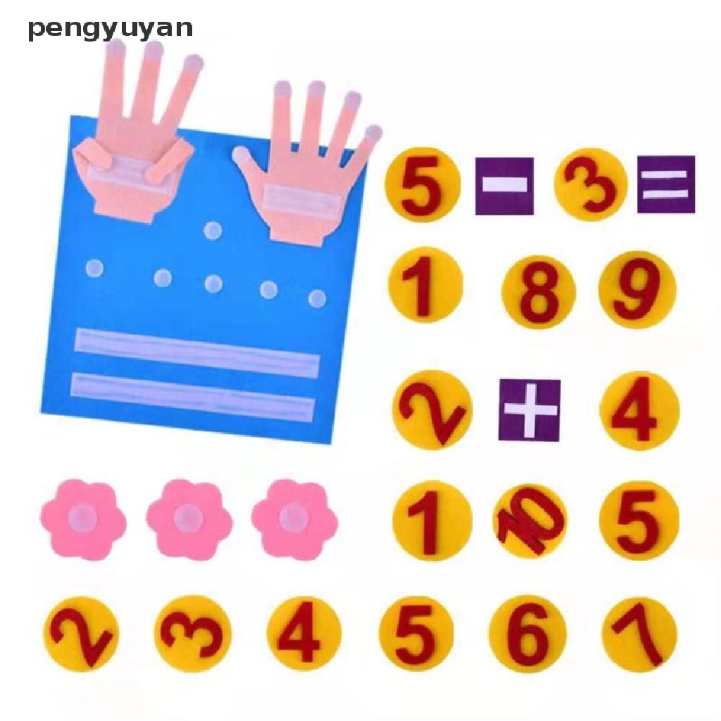 Bộ Đồ Chơi Học Toán Bằng Ngón Tay Dành Cho Trẻ Em