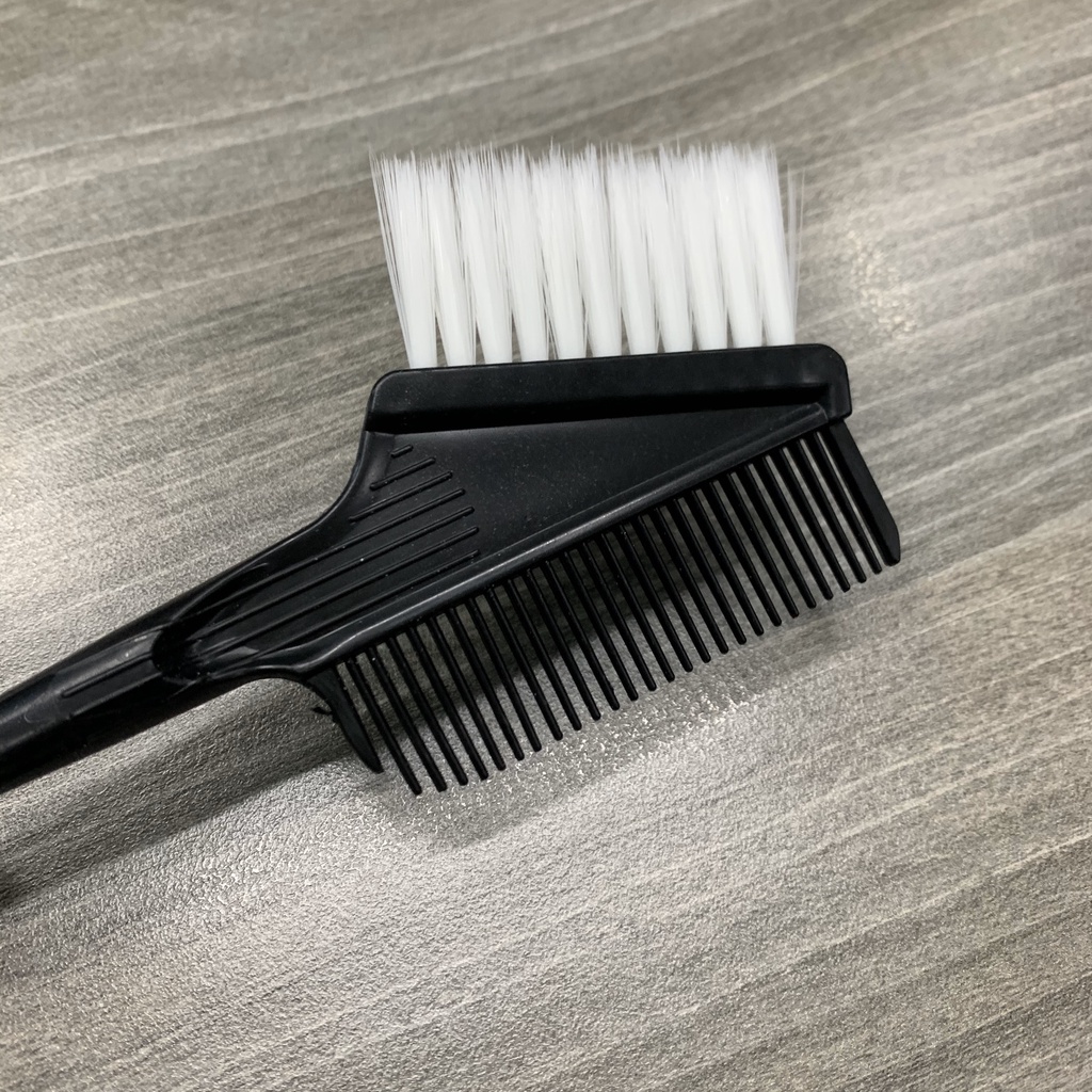 (Sỉ SLL) Chổi Nhuộm 2 Đầu Xám Tiện Dụng Chuyên Nghiệp Cho Salon